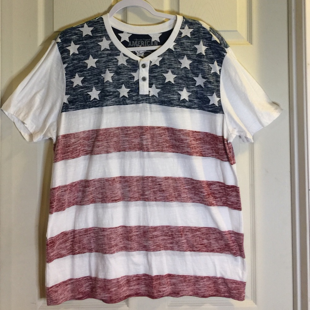 Red White and Blue T-shirt,  XL, American Republic